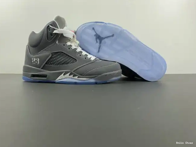 Bmlin Shoes Air Retro Wolf Grey Jordan 5 136027-005 0623